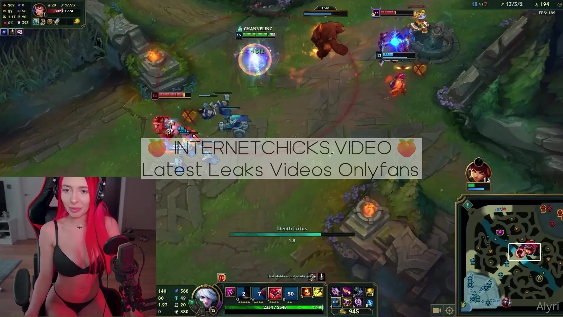 Alyri League Of Legends Strip Game With Subs Porn Video Leaked