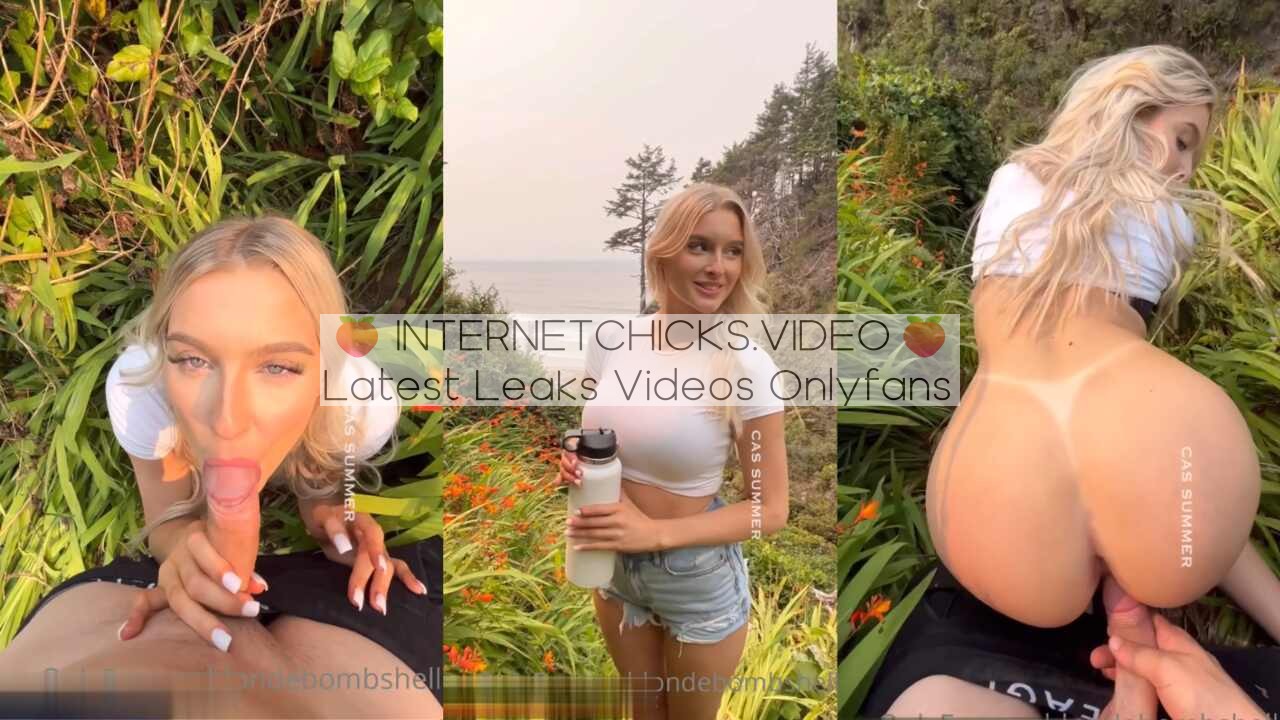 Csblondebombshell Outdoor Porn Video Leaked